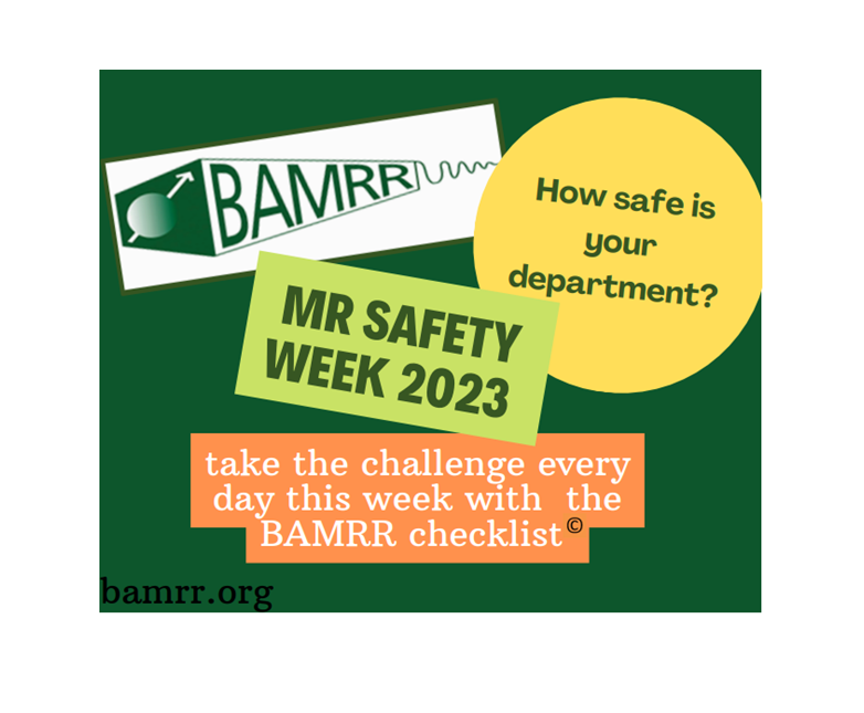 MRI Safety Week Flyer