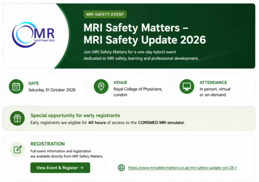 MRI Safety Matters