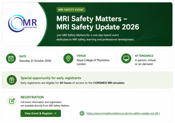 MRI Safety Matters
