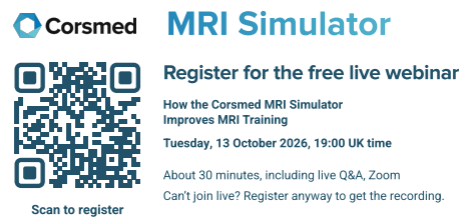 Free Corsmed MRI Simulator Webinar